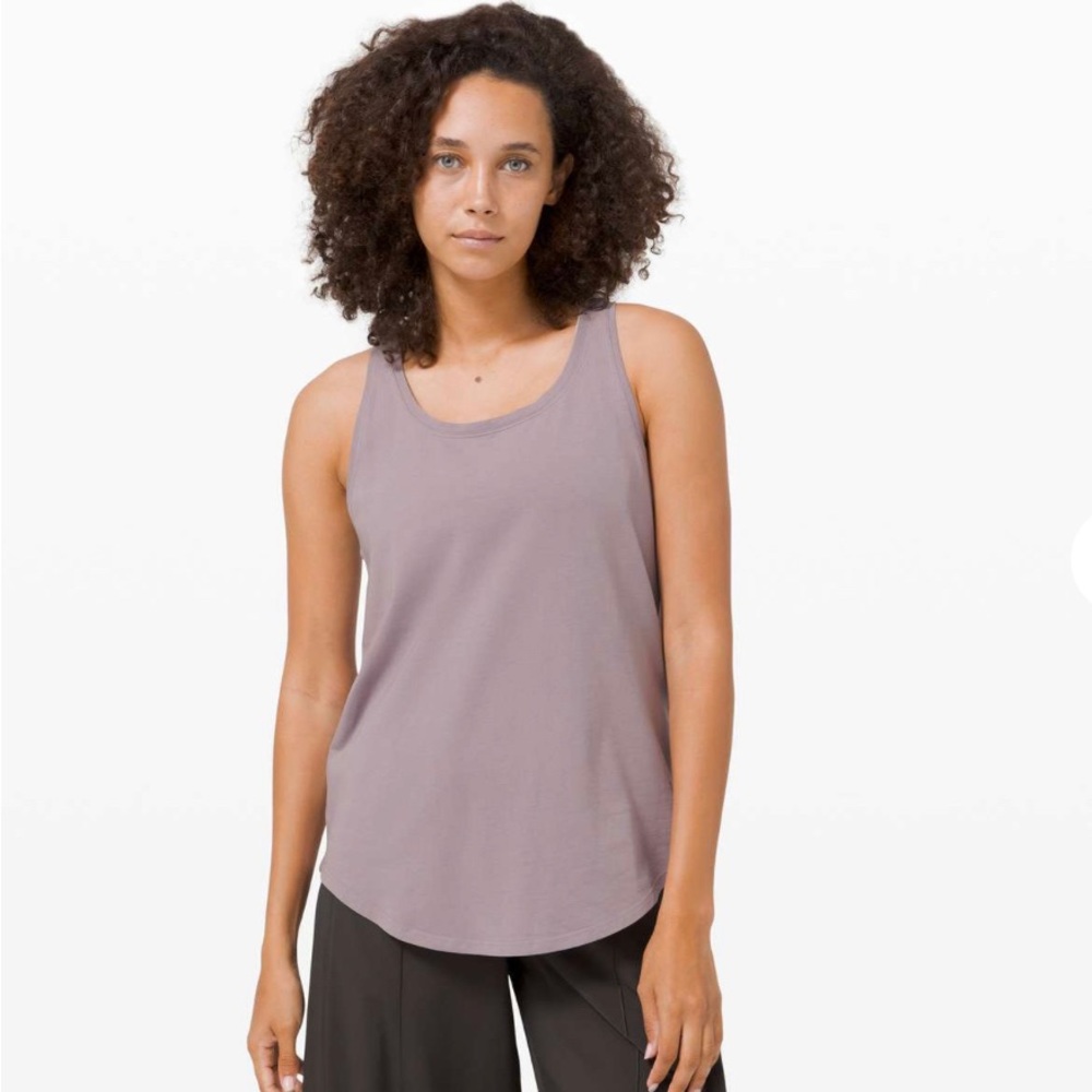 Lululemon love tank top violet verbena